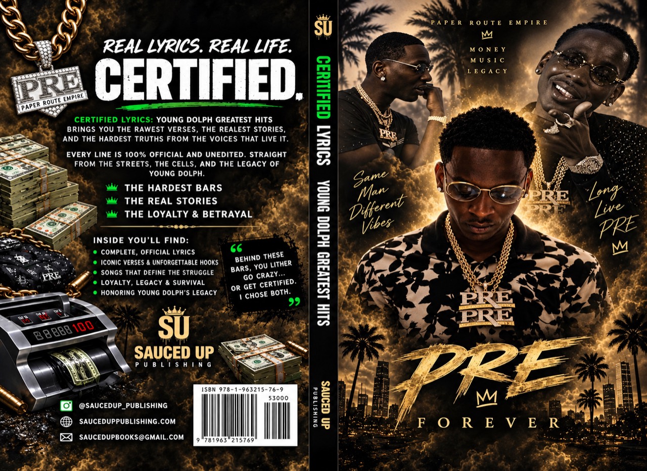 Certified Lyrics: Young Dolph’s Greatest Hits front cover